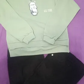 Костюм для девочек джинсы хлоп