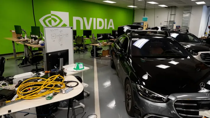 Технологии Nvidia обеспечат роботакси автопилотом 4-го уровня к 2027 году