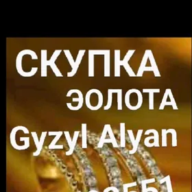 Gyzyl.  alyan. Gymmat bahadan