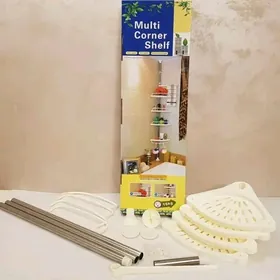 Угловая полка в ванную 16кг