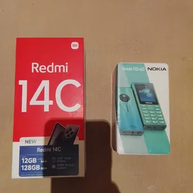 redmi 14 c 12/128  & nokia 110