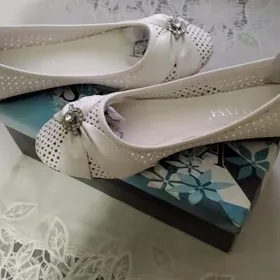 макасины белые летние