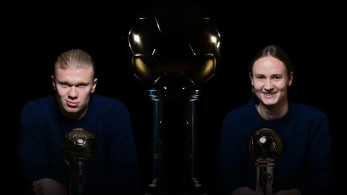 Erling Holand yzygider altynjy gezek Norwegiýanyň iň gowy futbolçysy boldy