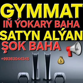 Playstation Alýas Gymmat baha