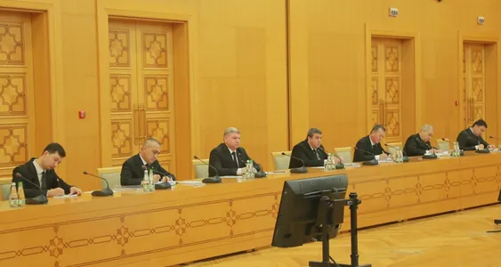 Türkmenistanyň DIM-nde Hazar deňziniň meseleleri boýunça pudagara toparyň 64-nji mejlisi geçirildi