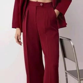 продам брюки бордо новые