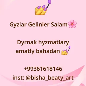 Dyrnak hyzmatlary amatly bahad