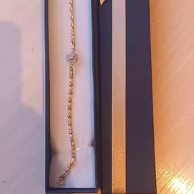 Золотое Брильантовый Браслет