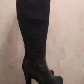 Сапоги теплые