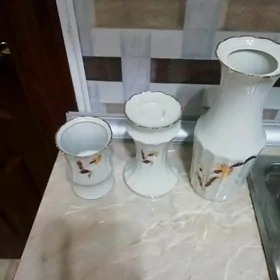 Ваза, подсвечник салфетница