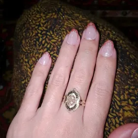 gyzyl briliant gasly yuzuk