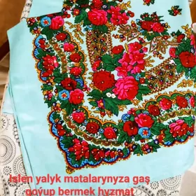 Ýaglyklara gaş ýemläp bermek