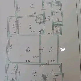 Подвойская 7этаж 3ком 176м²