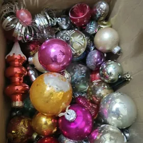 Ёлка СССР и игрушки