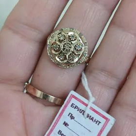 Brliyant gash taza uzuk