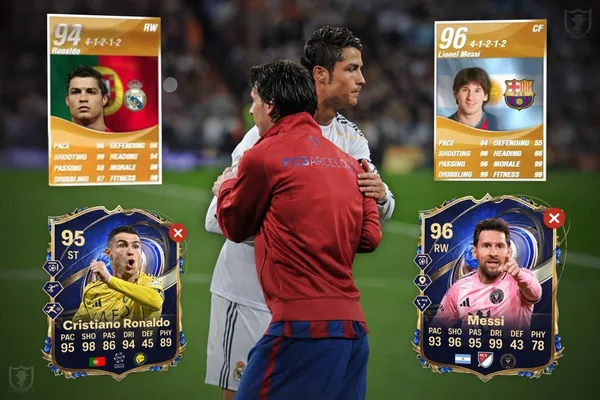 Месси и Роналду впервые не вошли в «Команду года» EA Sports