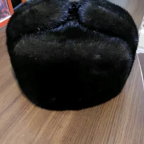 норковая натуральная шапка