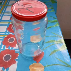 1литрлик банкалар