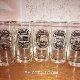 рюмки и бокалы советские