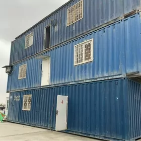 Konteýner kamp ofis Контейнер