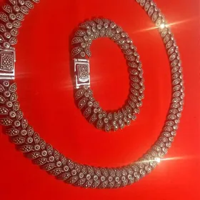 серебряный комплект