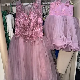 плятья мама и доча