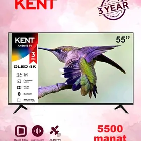 KENT Android TV 55" QLED 4K