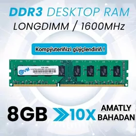 PC RAM 8GB 🟥