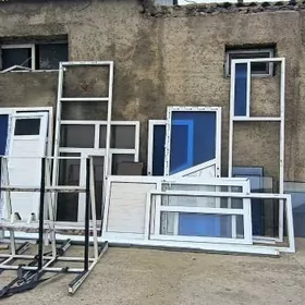 Alyumin gapy plastika gapy