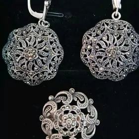 kümüş kamplekt серебро комплек