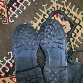 военные сапоги