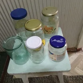 Банки стеклянные, разные