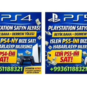 PLAYSTATION 4-5 SATYN ALYARYS
