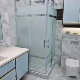 Dus kabina Jam balkon aynalar