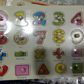 деревянные развивающие игрушки