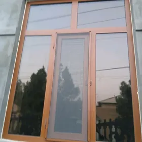 Акно ишик алйумин пластика