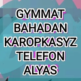Karopkasyz telefon alyas