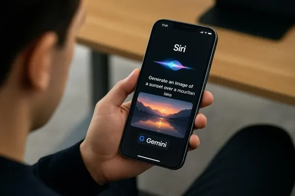 Apple has "akylly" Siri-ni döretmek üçin Google Gemini tehnologiýasyny saýlady