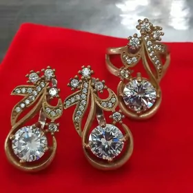 Hürrem kümüş komplekt