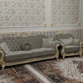 Diwan тройка мягкая мебель