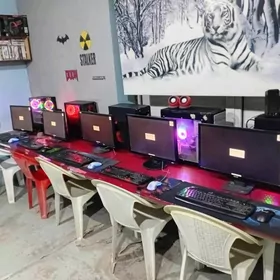 Игратеку 14 компов + 1 главный