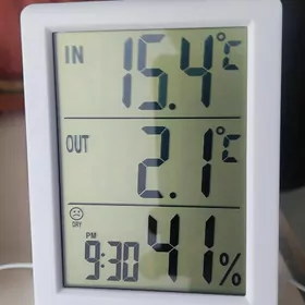 termometr, gigrometr we sagat