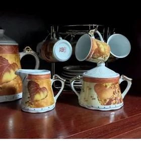 кофейный сервис,стаканы, вазы