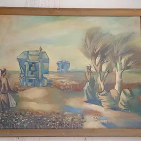 Renkde cekilen kartina