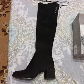 Сапоги Замш