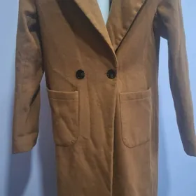 пальто коричневый