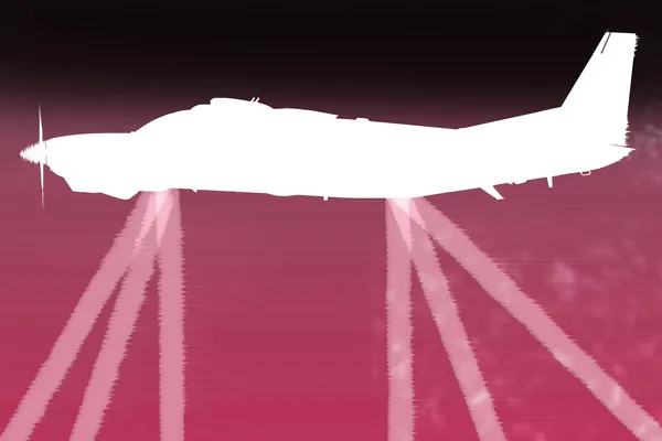 Ilkinji gezek energiýa uçup barýan uçardan şöhle görnüşinde Ýerdäki Gün panellerine geçirildi