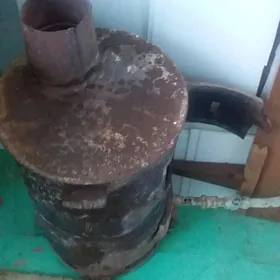 чугунная печка