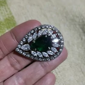 кольцо серебро