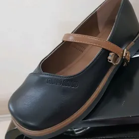 туфли для девочки" miu miu"